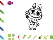 Juego Páginas para colorear de Labubu en línea
