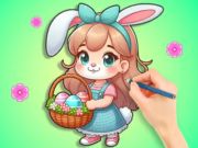 Juego Libro para colorear: huevos de Pascua DIY en línea