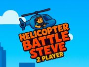 Juego Batalla de helicópteros Steve 2 Jugador en línea