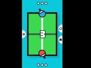 Juego Ping pong tenis de tenis 2d en línea