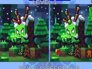 Juego Minecraft Lava Chicken Diferencia en línea