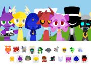 Juego Sprunki Sky y tu en línea