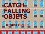 Juego Atrapa objetos que caen en línea