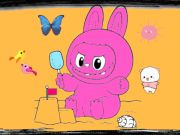 Juego Aventura para colorear de Labubu en línea