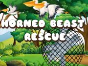 Juego Rescate de bestias con cuernos en línea