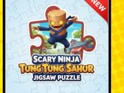 Juego Scary Ninja Tung Tung Sahur Jigsaw rompecabezas en línea