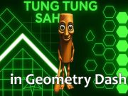 Juego Tung Tung Sahur en Geometry Dash en línea