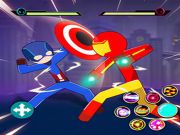 Juego Pelea de héroe de palo en línea