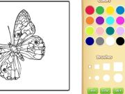 Juego Libro para colorear de mariposas para niños en línea