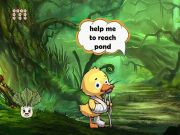 Juego Patito herido alcance el estanque en línea