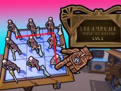 Juego Steampunk Merge To Battle en línea