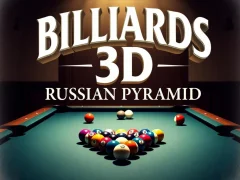 Juego Billiards 3D Russian Pyramid en línea