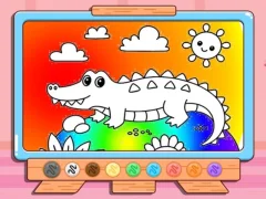 Juego Coloring Book: Crocodile en línea
