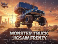 Juego Monster Truck Jigsaw Frenzy en línea