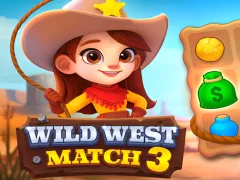 Juego Wild West Match 3 en línea
