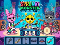 Juego Sprunki Monster Music Beats en línea