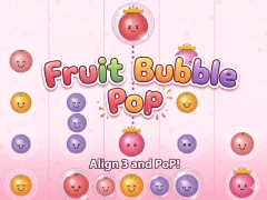 Juego Fruit Bubble Pop en línea