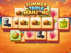 Juego Summer Triple Mahjong en línea