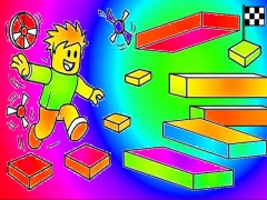 Juego Coloring Book: Roblox Obby Runner en línea