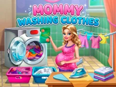 Juego Mommy washing clothes en línea