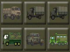 Juego Army Trucks Memory en línea