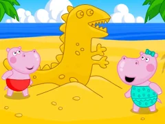 Juego Hippo Beach Adventures en línea