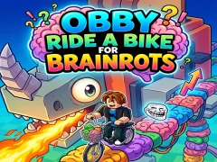 Juego Obby Ride a Bike For Brainrots en línea