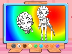 Juego Coloring Book: Kpop Rumi en línea