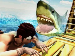Juego Raft Angry Shark Hunting en línea