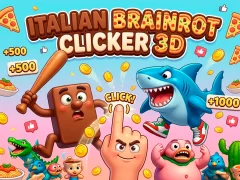 Juego Italian Brainrot Clicker 3D en línea