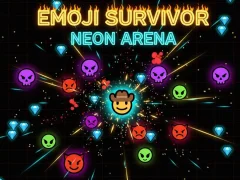 Juego Emoji Survivor - Neon Arena en línea