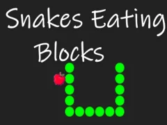 Juego Snakes Eating Blocks en línea