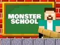 Juego Monster School: Roller Coaster & Parkour en línea