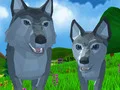 Juego Wolf simulator wild animals en línea