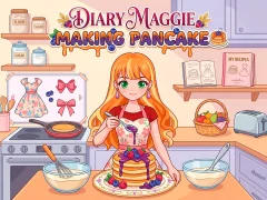 Juego Diary Maggie Making Pancake en línea