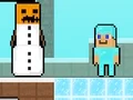 Juego Noob vs Pro Snowman en línea