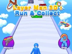 Juego Layer Man 3d Run Collect en línea