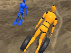 Juego Ragdoll Racing: Extreme Downhill en línea