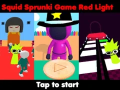 Juego Squid Sprunki Game Red Light en línea