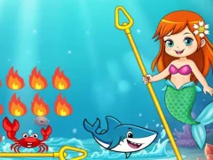 Juego Princess vs Shark en línea
