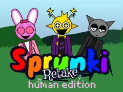 Juego Sprunki Retake: Human Edition en línea
