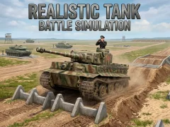 Juego Realistic Tank Battle Simulation en línea