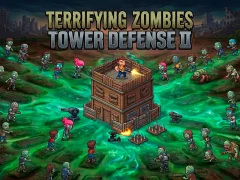 Juego Terrifying Zombies Tower Defense II en línea