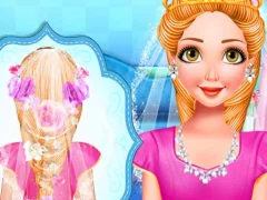 Juego Princess wedding hairstyle en línea