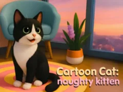 Juego Cartoon Сat: naughty kitten en línea