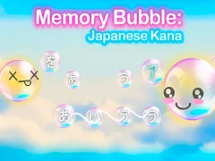 Juego Memory Bubble: Japanese Kana en línea