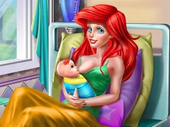 Juego Princess Mermaid Mommy Birth en línea