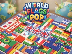 Juego World Flags Pop en línea