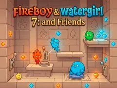 Juego Fireboy & Watergirl 7: and Friends en línea