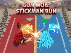 Juego Gun Mob: Stickman Run en línea